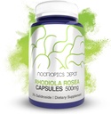 Rhodiola Rosea Kapseln | 500mg | 3% Salidroside | 120 Count | Adaptogen Herb | Ayurvedic Supplement | Unterstützt gesunde Stress Levels | fördert Gehirngesundheit