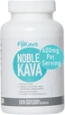 FijiKava Noble Kava Kava Capsules, 600mg Kavalactone pro Servieren, Natürliche Entspannung & Schlaf-Unterstützung Supplement, Vegan & Non-GMO, 120-Count, Premium Piper Methysticum Extract for Calm & Stress Relief