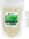 XPRS Nutra Delayed Veröffentlichung Größe 0 Leere Kapseln - 1000 Zählen klare leere Vegan Kapseln - Vegetarische Pillen - DIY Gemüse Kapsel Füllung - Filling Veggie Gel Kapseln für Do-It-Yourself Ergänzungen