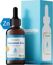Nuvamin – Liquid Liposomal Zink Tropfen für Kleinkinder, Kinder, & Erwachsene, 2Fl.Oz (60ml), 240 Tägliche Servierung. Großer Geschmack - All Natural - Vegan - Superior Absorption, Zitronencreme Flavor