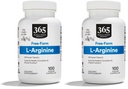 Ganzer Lebensmittelmarkt, L Arginine 500Mg 100 Veggie Caps (Pack von 2)