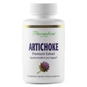 Paradise Herbs Artichoke Extract, unterstützt Verdauungsgesundheit, aktive Ganzes Spektrum, 250mg, Vegan, Non GMO, Glutenfrei, 60 vegetarische Kapseln