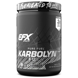 EFX Sports Karbolyn Fuel | Fast-Absorbierendes Kohlenhydratpulver | Carb Load, Sustained Energy, Quick Recovery | Stimulant Free | 20 Servings (Neutral)
