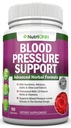 Blutdruck-Supplement - 13 Kräuter & Vitamine - mit Hawthorn, Hibiscus, Knoblauch & Olivenblatt Extrakt - Natürliche Ergänzung für Frauen und Männer - Hohe Festigkeit Kapseln - Non-GMO - 90 Tage Versorgung