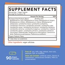 Gutcha Probiotics, 20 Billion für Herren & Frauen, 25 Strains + Prebiotische Faser für Gut Gesundheit, Immununterstützung, Verdauungsunterstützung, Freeze-Dried, Delayed-Release, Regal-Tabelle, 90 Vegan Caps