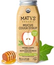 Matys Adult Mucus Hustensirup für Erwachsene & Kinder 12 Jahre &amp; Up, beruhigende Relief Ivy mit organischen Inhaltsstoffen & Zink, 6 Fl Oz