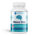 Neuro One Brain Support Supplements für Speicher - Kognitive Support-Ergänzung - Boost Focus, Mood, Clarity, Konzentration & Mental Speed - Brain Supplement für Erwachsene - 60 Kapseln