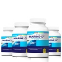 Marine D3 Omega 3 Calamari Ecklonia Cava DHA (4 Flaschen - 240 Kapseln)
