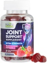 Joint Support Supplement - Extra Strength Glucosamine Gummy unterstützt Gelenke Gesundheit & Flexibilität für Rücken, Knie, Hände - Natürliche Vitamin E Immununterstützung - Beste Gummis für Damen und Herren - 60 Gummis