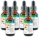 Morter Trace Minerals in Colloidal Suspension (6 Pack) Morter HealthSystem Best Process Alkaline — Nährstoffdichte Spurenelemente, Fulvic Minerals & Aminosäuren