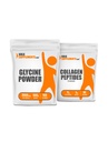 BulkSupplements Glycin 500g + Collagen Peptide 1kg Bundle