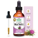 Botanische Wahl Milchdistel Flüssiger Extrakt, Alkoholfrei, Glutenfrei, Fast Acting Traditional Liver Favorit, 1 fl. oz