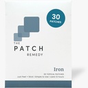 Der Patch Remedy Iron Patch | Iron Bisglycinat, Vitamin C, Vitamin B9 (Methylfolat), Vitamin B12, Beta-Carotene, Astaxanthin | 30 Patches