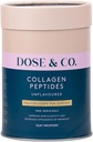 DOSE & CO. Reine Collagen Peptide für Haare, Haut und Nägel, ungeflammt - 10oz Pulverergänzung