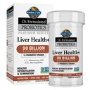 Garten des Lebens Dr. Formulierte Probiotika Platinum Series Liver Health+ 90 Billion CFU Garantiert, Ein Tag Probiotikum für gesunde Entgiftung und Elimination Unterstützung, Vegan, Glutenfrei, 30 Kapseln