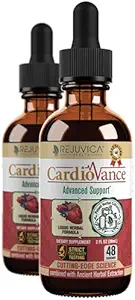 Rejuvica Health CardioVance - Herz-Supplement - Flüssige Lieferung für bessere Absorption - Hawthorne, Hibiscus, Arjuna, Olive Leaf & More!