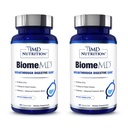1MD Nutrition BiomeMD Probiotics | 62 Billion CFUs, 15 umfassende Strains - Pro & Prebiotics | Doctor-Formuliert für Verdauungs- und Immununterstützung | 60 Kapseln
