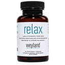 Relax - Natural Sleep Supplement mit GABA, L-Theanine, Valerian Root, 5-HTP, Lemon Balm – Calm and Relaxation Aid - 30 Vegetarische Kapseln