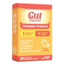 Chewable Probiotic für Männer und Frauen, Slows Down Digestive Aging, Boosts Immunsystem, Non-GMO, Gluten Free & Soy Free, 5 Billion CFU, 30 Chewable Tablets, Orange Flavor