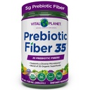 Vital Planet - Faser 35 Pulver-Diverse-Faser-Ergänzung für Ernährungsunterstützung und betriebsbedingte Verstopfung mit 35 Prebiotic Fibers und 35 Bio-Superfoods, um Bowel Regularity, 6.77 oz