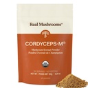 Echter Pilz Cordyceps Pilzpulver - Cordyceps Pilz Energie und Leistung - Organische Cordyceps Pulver mit Beta-Glucans, Vegan-Ergänzung, Non-GMO, 150 Servierungen