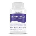 Mami Brain Postnatal Supplement (60 Kapseln) für kognitive Gesundheit, Stimmung, Energie mit GPC und CDP Choline, Phosphatidylserine, Omega-3 DHA