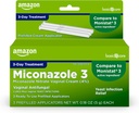 Basic Care Miconazol Nitrat Vaginal Creme (4 Prozent), 3-tägige Hefe-Infektion Behandlung für Frauen, 0.18 Unze - 3 Zählung (Pack von 1)