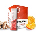 Noobru Shield mit Vitamin C Pulver und Ginger - Immunsystem Booster für perfekte Gesundheit - Vitamine Mischung für Ihren Körper - Nootropic Nahrungsergänzungsmittel für Sharp Konzentration und schnellen Geist