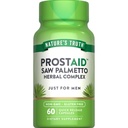 Nature's Truth Prostata-Supplement für Männer | mit Saw Palmetto, Pygeum, Stinging Nettle | 60 Kräuter Complex Kapseln | Non-GMO & Gluten Kostenlos