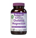 Bluebonnet Nutrition Albion Buffered Chelat Magnesium 200 mg, Magnesiumoxid, Stress Relief, Vegan, Non GMO, Glutenfrei, Sojafrei, Milchfrei, Kosher, 60 Gemüsekapseln, 1 Monat Versorgung