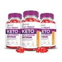 Justified Laboratories (3 Pack Fast Ripped Keto ACV Gummies Extreme 2000MG Fast Ripped Keto Gummies Apfel Apfelessig mit Granatapfel Rübensaft Pulver B12 Vegan Non GMO 180 Gummys