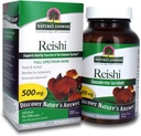 Natur Antwort Reishi Pilz Mycelia Vegetarische Kapseln, 90-Count | Immununterstützung | Fördert Herz-Kreislauf-Gesundheit | Leberunterstützung