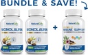 Natürliche Cure Labs Monolaurin 600mg 2 Packung + Immununterstützung