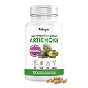 Vitapia Organic Artichoke Extract Supplement - Leberreiniger Detox & Repair, Lebergesundheit, Verdauung, Antioxidans Unterstützung - 120 Vegan Kapseln, Non GMO, Glutenfrei