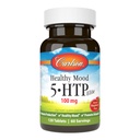 Carlson - Gesunde Stimmung 5-HTP Elite, 100 mg, Serotonin Produktion, Gesunde Stimmung & Promotes Entspannung, Natürliche Himbeer Geschmack, 120 Tabletten