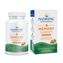 Nordic Naturals Omega Memory mit Curcumin, Lemon - 60 Soft Gels - 1000 mg Omega-3 + 400 mg Optimiertes Curcumin - Memory, Cognition - Enthält Phosphatidylcholin & Huperzine A - Non-GMO - 30 Servietten