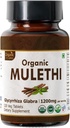 Mulethi 120 Tabletten – USDA Organic Licorice Root – unterstützt Verdauungs- und Immunität*