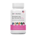 Vegan Multivitamine für Frauen - Einmal täglich - 28 Nährstoffe - Boost Energy, Schlaf, Haar, Haut, Nails & Reduce Cravings - Keto, Vegan, Gluten Free, USA, 2-Months Supply