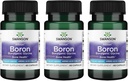 Swanson Boron von Albion - Boroganic Glycine Supplement Unterstützung Joint Health & Bone Health - Hohe Absorption Formel Mai Unterstützung Gesamt Balance - (60 Kapseln, 6mg Jeder) (3 Packung)
