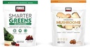 Kraftfaktor Smarter Greens Superfood Chews, Greens und Superfoods mit Probiotics & Modern Mushrooms Soft Chews, Pilzergänzung mit Lions Mane, Türkei Tail
