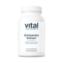 Vital Nährstoffe - Schisandra Extract - Leber, Immun-, Energie- und Endurance-Unterstützung - 90 Vegetarische Kapseln pro Flasche - 1000 mg