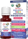 MaryRuth Organics USDA Organic Liquid Probiotic Drops for Teens | Gut Health | Verdauungsgesundheit | Occasional Digestive Discomfort | Gesamtgesundheit und Wellness | Non GMO | Vegan | 30 Servicings