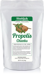Stakich Bee Propolis Chunks - Rein, Natürlich - 1 Pfund (16 Unze)