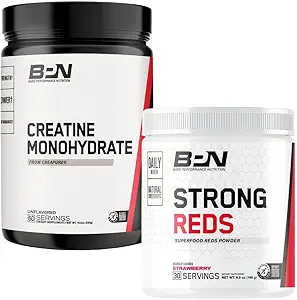 BARE PERFORMANCE NUTRITION BPN Kreatin Monohydrat & Strong Reds Bundle