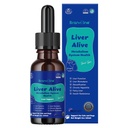 Liver Alive Metabolism System Gesundheit für Hunde und Katzen - Funktion, Fett, Detox, Chronische Hepatitis mit SILIPHOS®, TUDCA, Same Vegan Bacon Flavor (60ml)