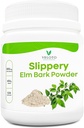 Slippery Elm Bark Pulver, Slippery Elm Inner Bark Pulver, Natürliche Kräuterergänzung für beruhigende Throat & Verdauungs-Gesundheit, Glutenfrei, Non-GMO, Vegan-Friendly, 1 lb (534 Servierungen)