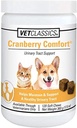 Vet Classics Cranberry Comfort Urinary Tract Pet Supplement für Hunde, Katzen – Hütet Hundeblase Gesundheit, Katzenblase Kontrolle – Pet Supplements for Incontinence – 120 Soft Chews