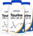 Nutricost Taurine 1000mg; 400 Kapseln (3 Flaschen)