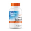 Ärzte Beste 5-HTP Enhanced with Vitamins B6 & C, Unterstützt Psychische und emotionale Wohlbefinden, Non-GMO, Glutenfrei, Sojafrei, Vegan 120 Veggie Caps