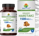 Brieofood Bio Haritaki 1500mg, 45 Servierungen, Vegetarisch, Glutenfrei, 90 vegetarische Tabletten